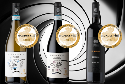 Tripla medaglia d’oro al Concorso Mundus Vini